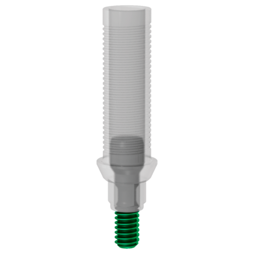 Wax up abutment engaging