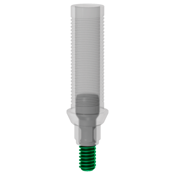 Wax up abutment engaging